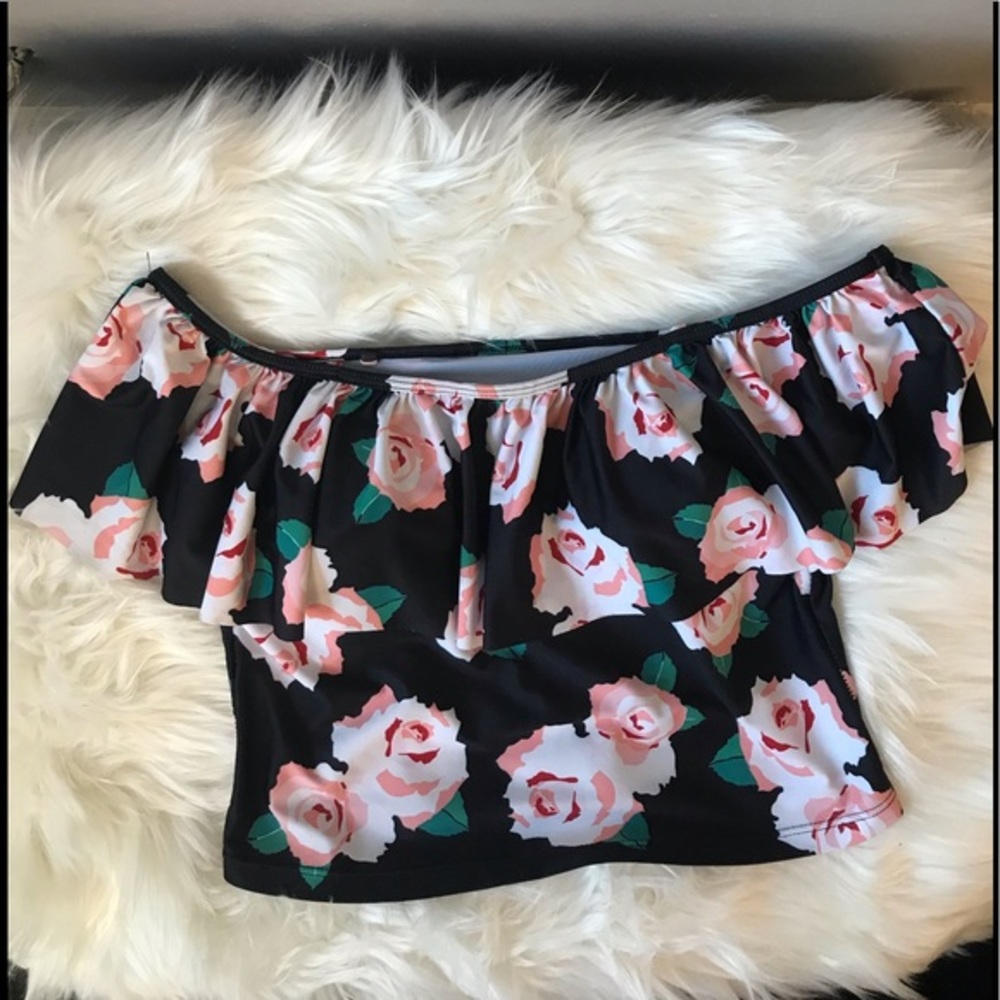 PZZ Beach Floral Two Piece Swimsuit